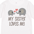 thumbnail image 4 of Inktastic My Sister Loves Me Boys or Girls Long Sleeve Toddler T-Shirt, 4 of 5