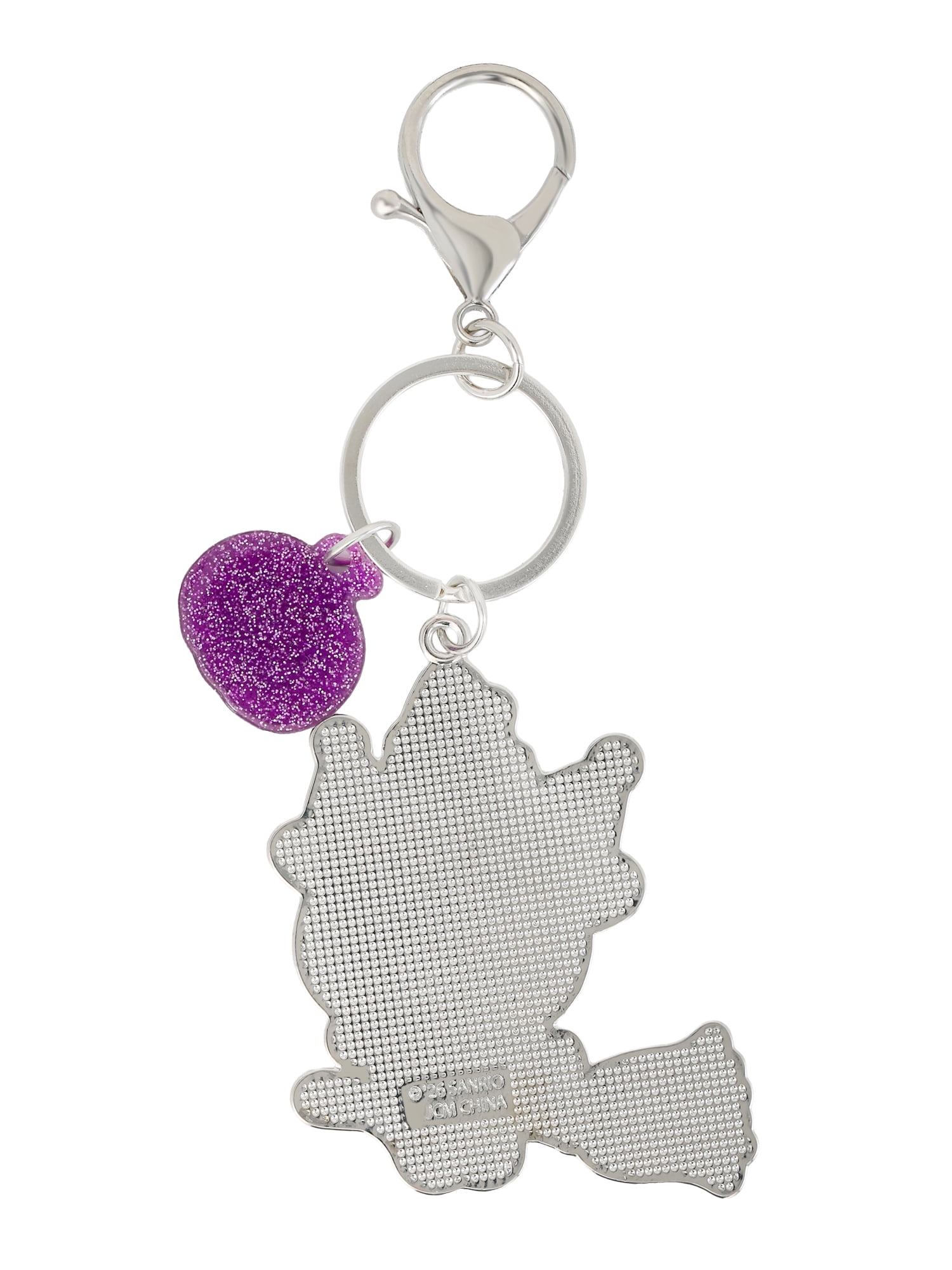 Sanrio Kuromi Halloween Character Keychain Black Gothic Charm