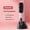 Pink, variant on Portable Straightening Comb, LCD Heating Styling Comb, Negative Ion Brush, Non-Damaging Ceramic Bristles for Short , Rechargeable and Travel-Friendly
