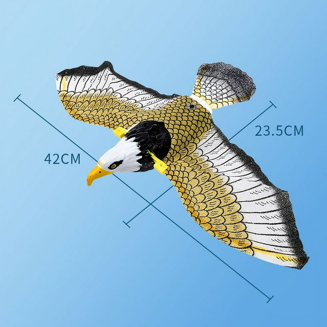 Simulation Bird Interactive Cat Toy Electric Hanging Eagle Flying Bird Funny Cat Scratch Rope Cat Accessories Juguetes Para Gato eagle
