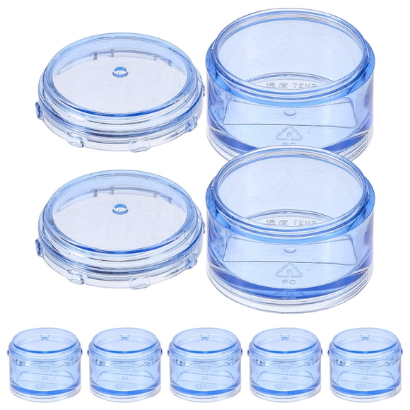 MIANGASTORE SUPVOX 1 Set portable 7 day stackable case tower travel ( blue )