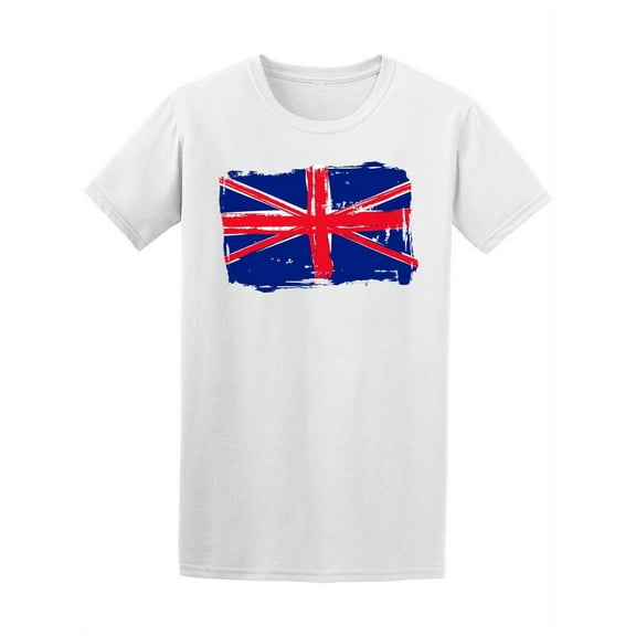 Grunge United Kingdom Flag Tee Men's -Image by Shutterstock
