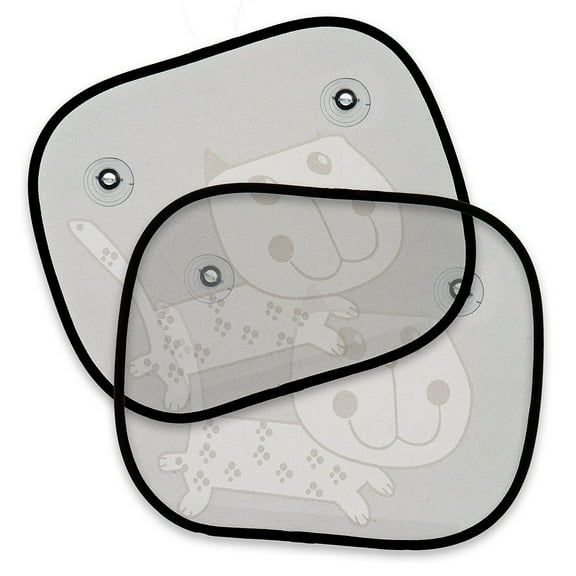 Luiley Car Window Shade For Babies, Blocks Over 97% Of Harmful UV Rays For Side And Rear Windows/ Fits Most Cars/Make Car Cool- Protect Your Child Against Glare and Heat Burns