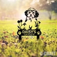 thumbnail image 2 of C-CRAFT Custom Bichon Frise Dog Metal Yard Sign Weather Resistant for Garden Decor, 2 of 4