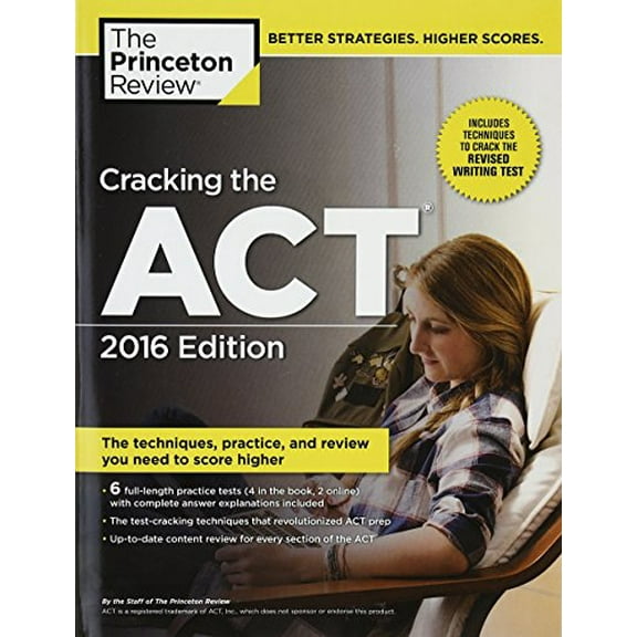 Pre-Owned Cracking the ACT with 6 Practice Tests