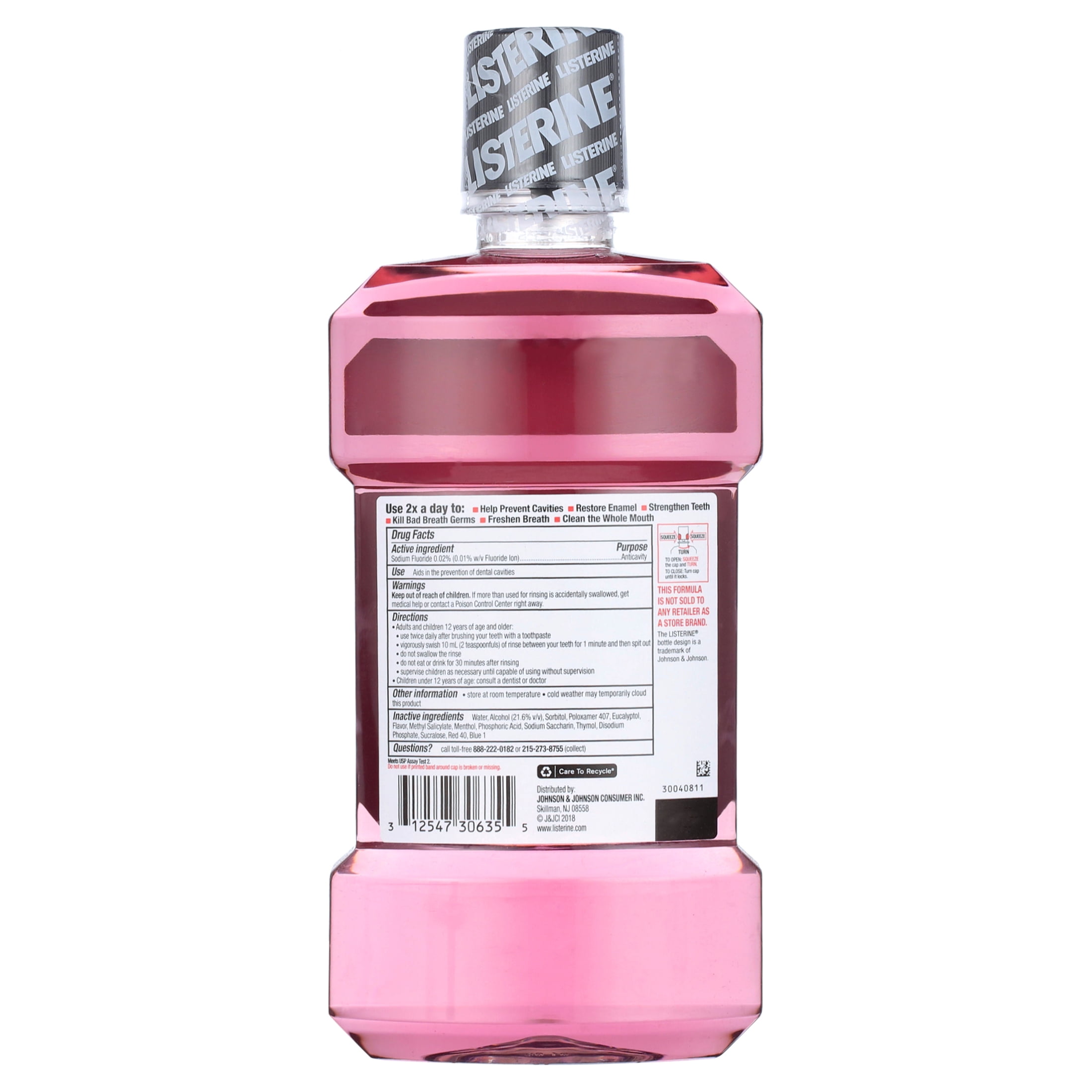 Listerine Total Care Mouthwash, Fresh Mint (3 pk.)