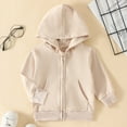 thumbnail image 5 of Povozer Hoodies for Teen Girls Sweatshirts for Teen Girls Hoodies Kids Printed Sweatshirt Long Sleeves Comfy Loose Pullover Clothing for Children Girls Boys Size for 6-12 Months,Beige, 5 of 7