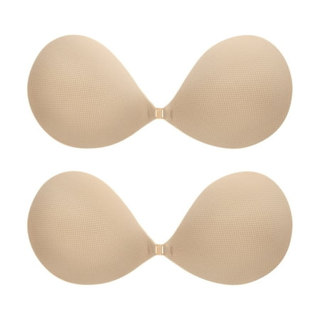 Honeysea Sticky Bra - 2 Pairs Strapless Bra Push Up  Self-Adhesive and Reusable  Suitable for Backless Dresses