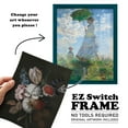 thumbnail image 7 of Dramatic Bouquet I -Framed Print w/glass-Ocean Blue, 7 of 7