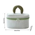 thumbnail image 3 of Gnmfd Portable Travel Washing Bag Large Capacity Toiletries Storage Box for Skincare Makeup Essentials, Multipurpose Cosmetic Organizer for Work Shopping Travel, Holiday Gifts for Women, 3 of 3