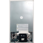 Commercial Cool CCRD32W Compact Double Door Refrigerator with True Freezer, 3.2 Cu. Ft. Mini Fridge, White
