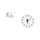 thumbnail image 5 of Esculturas de familia de elefantes y bailarina, reloj de pared, estatuas de animales, manualidades, decoraciones de escritorio, reloj silencioso para, 5 of 8