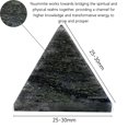 thumbnail image 2 of Nuummite Crystal Pyramid 1" Inch, 2 of 5