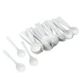thumbnail image 2 of ACDANC 100PCS Plastic Spoons Round Head Design Soup Spoon Disposable Cutlery Party Spoons (White), 2 of 7