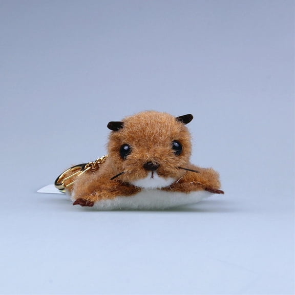 Plush Flying Squirrel Bag Charm, Stuffed Animal Keychain
