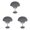 C,3Pc, variant on Mushroom Quilt Duvet Fixing Pins,1Pc Non‑Slip Comforter Holder Clips, Reusable Duvet Cover Fastener Pins, Detachable Mushroom‑Shaped Bed Sheet Fasteners, Anti‑Runaway Quilt Holder for Bedding Use