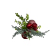 thumbnail image 4 of Senmasine Navidad Pick Bayas Rojas Conos de Pino Arreglo Floral Corona Decoración de Vacaciones de Invierno Púas de Pino de Navidad, 4 of 4