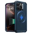 thumbnail image 1 of Funda de teléfono ESR Cyber Series para iPhone 16 Pro, color azul marino, 1 of 8