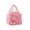 Pink, variant on JoyMoreHome Portable Insulated Lunch Bag Cute Reusable Lunch Box for School Picnic Leakproof Lunch Tote Handbag