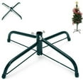 thumbnail image 7 of Heavy Duty Folding Christmas Tree Stand Enlarged Stabilizing Base Metal Xmas Holder Replacement Securely Supports Holiday Decorations, 7 of 7