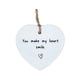 thumbnail image 1 of Teissuly Christmas Heart Shaped Ornaments Gift, Chicshouse Ornaments, Tree Decorations , Thank You Gift Wedding Gifts For Friend Couples Teissuly WER202312130314, 1 of 2