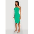 thumbnail image 3 of Womens Ribbed Knit Faux Pearl Detail Tube Dress, 3 of 4