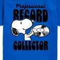 thumbnail image 3 of Peanuts - Snoopy Pro Record Collector - Toddler & Youth Short Sleeve Graphic T-Shirt, 3 of 6