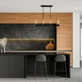 thumbnail image 3 of Eglo Lighting - Broyles - 8 Light Pendant - Matte Black - Eglo Lighting, 3 of 3