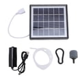 thumbnail image 2 of Solar Pond Oxygenator 10W Portable USB Interface Low Noise Solar Fish Oxygenator for Outdoor, 2 of 7