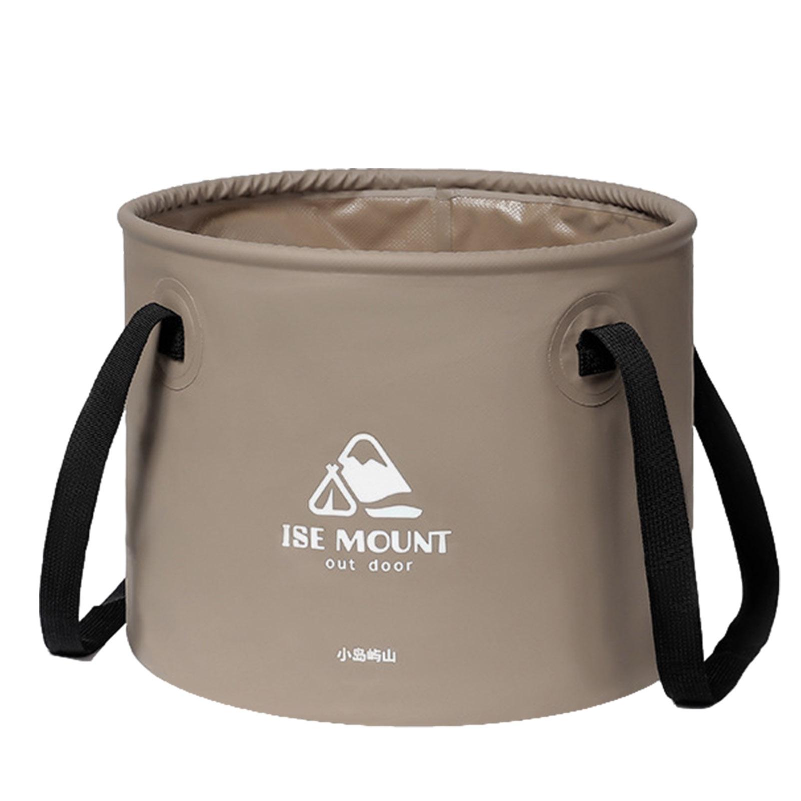 Ankishi Collapsible Bucket Compact Folding Water Bucket for Camping