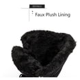 thumbnail image 4 of Snow Boots for Women Waterproof Mid Calf Faux Fur Lined Anti Slip Lace Up Hinking Snow Shoes for Winter Outdoor, 4 of 9