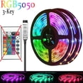 thumbnail image 3 of LED Light Strip RGB Low Voltage Light Strip Ws2812b Running Horse Breathing Water Desktop Atmosphere 5V Magic Color USB Light Strip, 3 of 11