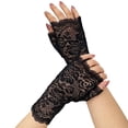 thumbnail image 3 of Breathable Lace Fingerless for Outdoor Activities Sun Driving Cycling Summer Floral Pattern Versatile Design, 3 of 3