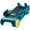 Blue, variant on 5-in-1 Bike Phone Mount for Handlebars with LED Light, Bicycle Phone Holder with Headlight,130dB Horn and 3500mAh Power Bank for Safer Night Rides,USB Rechargeable