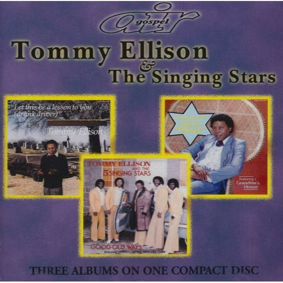 Tommy Ellison - 3 Albums on 1 CD - Music & Performance - CD