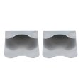 thumbnail image 5 of Here's a polished and professional product description based on your input:\n\n \n\n**2pcs Stainless Steel Manicure Templates – Durable Nail Art Tools, 5 of 5