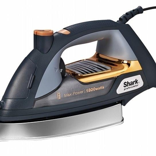 Shark GI505, Ultimate Professional Iron 9.5" Soleplate, 1800 watts
