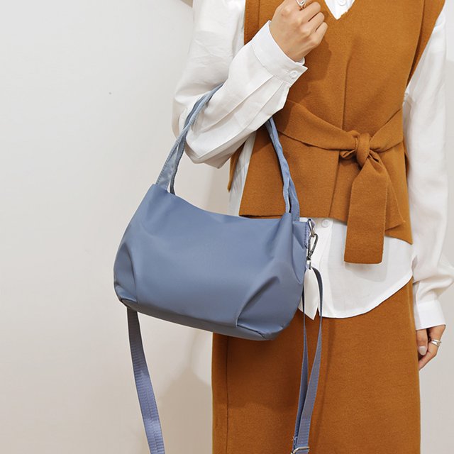 Bolso color sólido All-Match Crossbody Bags Bag Versátiles Femenina