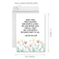 thumbnail image 5 of Koyal Wholesale Jumbo Sympathy Card with Envelope, Sorry For Your Loss Card, All That We Love Deeply, 8.5" x 11", 1-Pk, 5 of 5