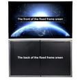 thumbnail image 6 of 120inch 16:9 Velvet Border Home Theater Movie Fixed Frame Projection Screen, 6 of 7