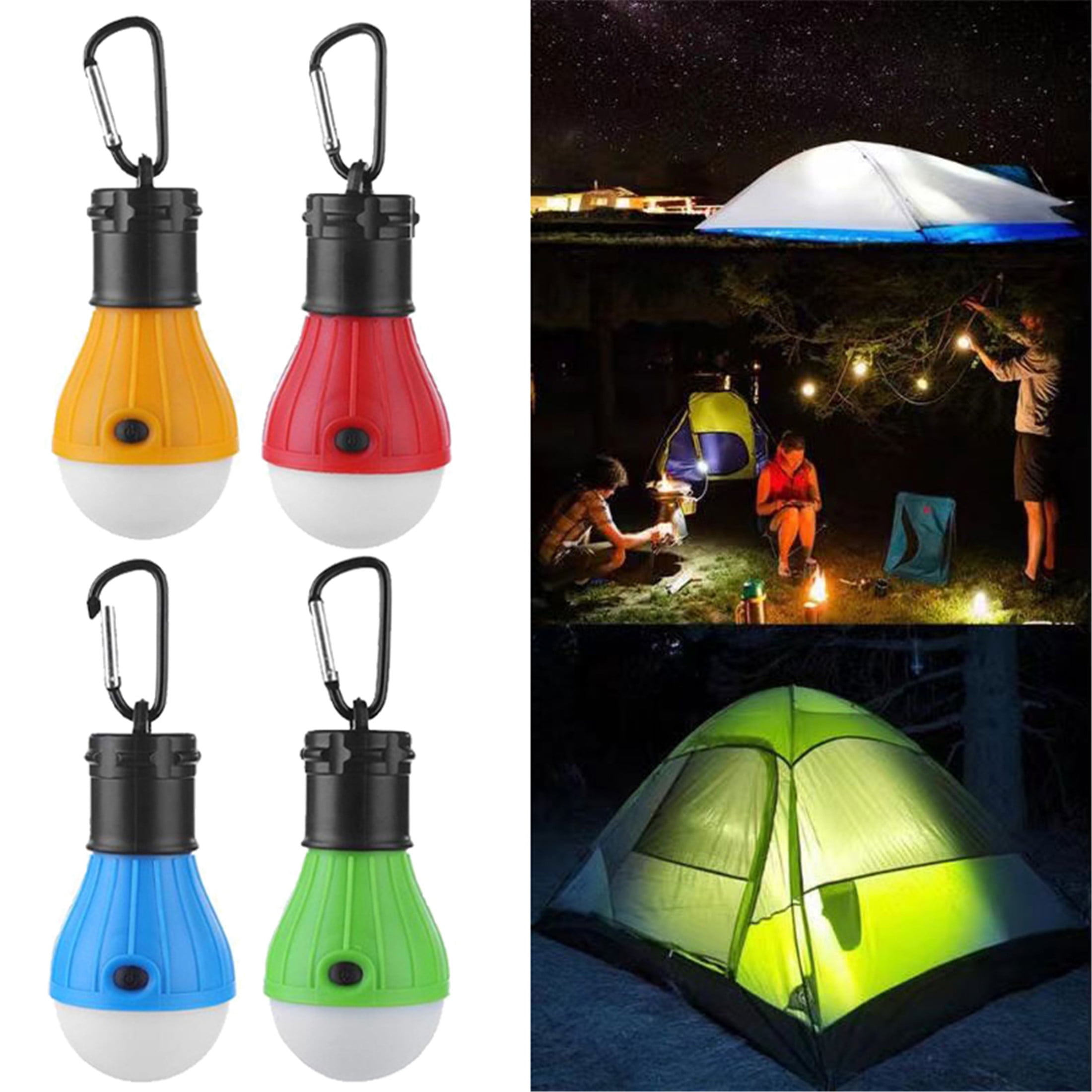 1pc LED Camping Light Lantern Lamp Flashlight for Indoor Outdoor