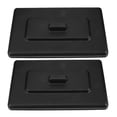 thumbnail image 1 of 2pcs Ice Cream Machine Lids Ice Cream Maker Upper Cover Ingredients Bucket Cover Ice Cream Tank Lid Kitchenware Protection Cover for Ice Cream Machine Accessories, 1 of 6