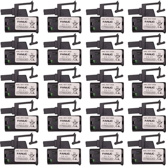 (20-Pack) 3V Batteries for A98L-0031-0026 A98L 0031 0026 New GE FANUC A02B-0309-K102 PLC Battery