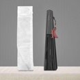 thumbnail image 3 of 50pcs White Drawstring Organza Folding Hand Fan Pouch Party Wedding Favor Gift Bags, 3 of 5
