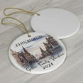 thumbnail image 3 of Edinburgh Vacation Ornament, Edinburgh Ornament, Christmas Ornaments, Scotland Custom Ornament, Edinburgh Bauble, Edinburgh Souvenir Gift hMN9rQ, 3 of 4