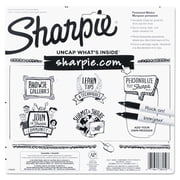 Sharpie Permanent Markers, Chisel Tip, Classic Colors, 8 Count