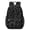 Black and Orange Leopard Print, variant on Pink and Beige Leopard Print 17" School Backpacks for Teens,Waterproof Oxford Fabric,S-Shape Padded Straps for School,Travel,Hiking,Camping