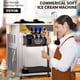 thumbnail image 4 of VEVOR Máquina para hacer helados comercial, rendimiento de 22-30 l/h, máquina de servicio suave para encimera de 2200 W con tolva de 2 x 6 l, panel LCD de 2 l, alarma de escasez de inflado, máquina pa, 4 of 5
