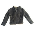 thumbnail image 5 of Kokiya 1/12 Fashionable Male Jacket Accessory Clothes Miniature Stylish for 6 inch Male Black, 5 of 9