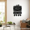 thumbnail image 2 of Craftnamesign Custom Best Popop Ever Metal Wall Art LED Light, Personalized Name Sign, 2 of 5